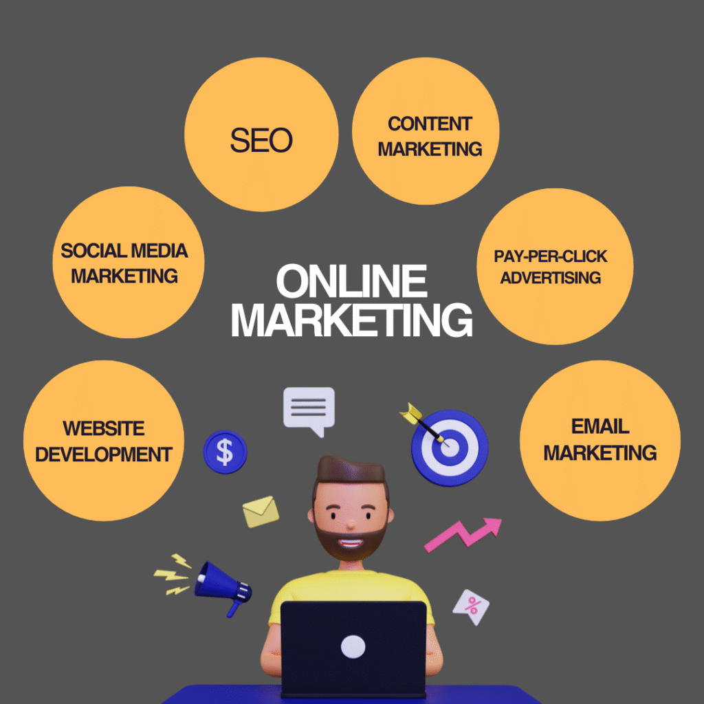 White and Blue Minimalist Illustration Business Marketing Tips and Strategy Instagram Post 4